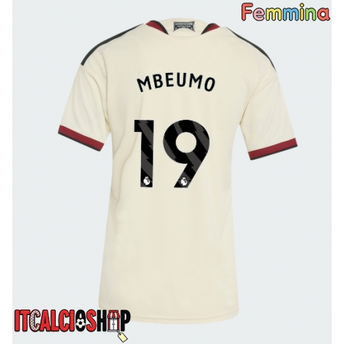 Manchester United Bryan Mbeumo #19 Terza Maglia Femmina 2026-27 Manica Corta
